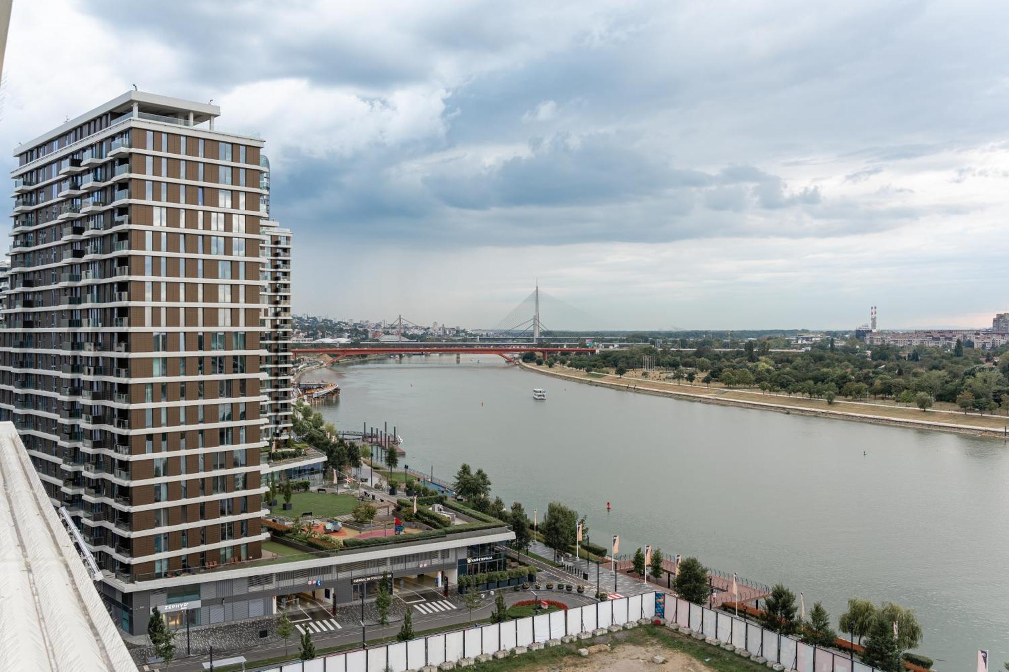 Sinfonia Lux Apartman Belgrád Kültér fotó