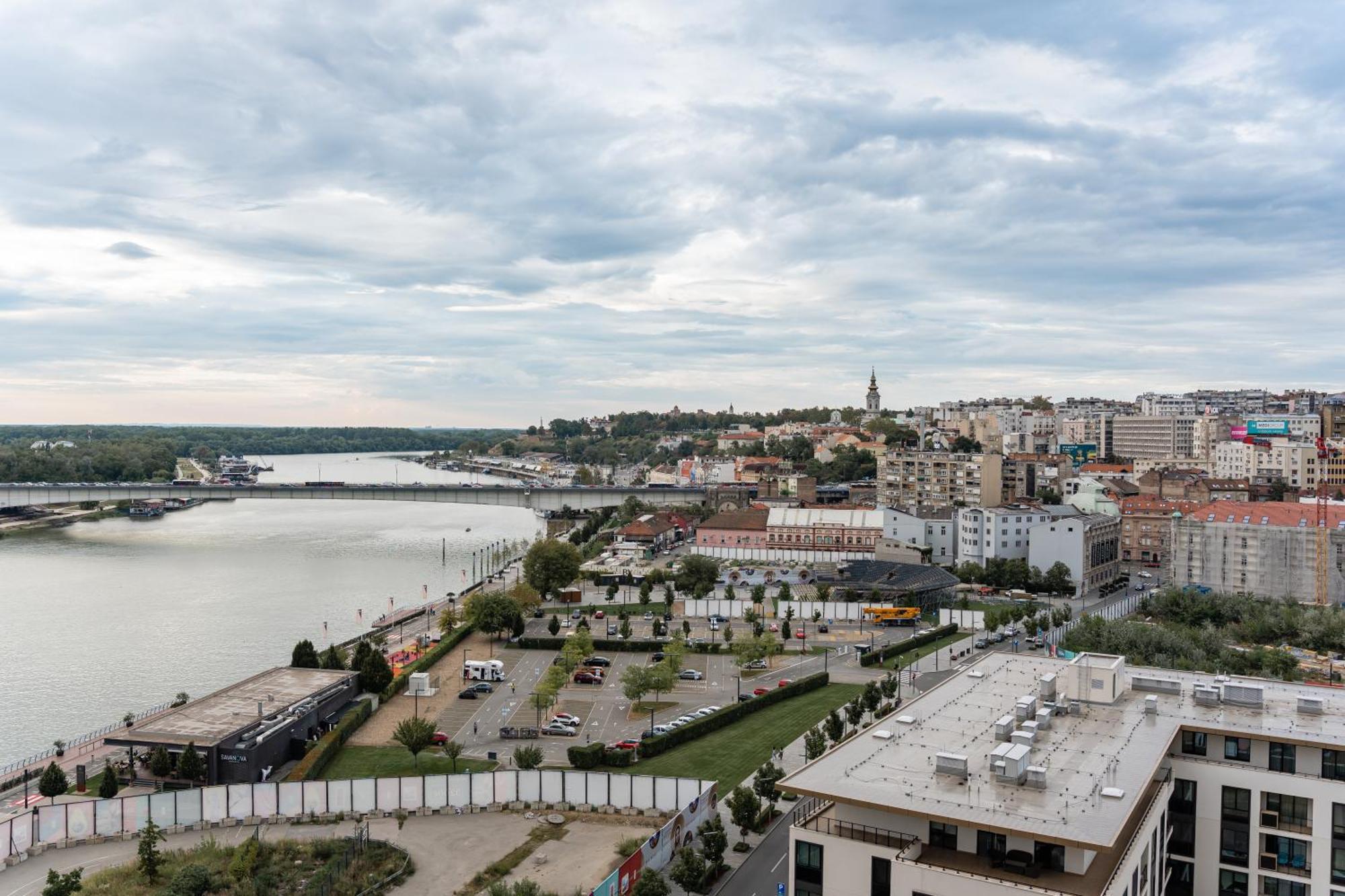 Sinfonia Lux Apartman Belgrád Kültér fotó